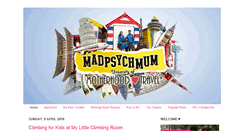 Desktop Screenshot of madpsychmum.com